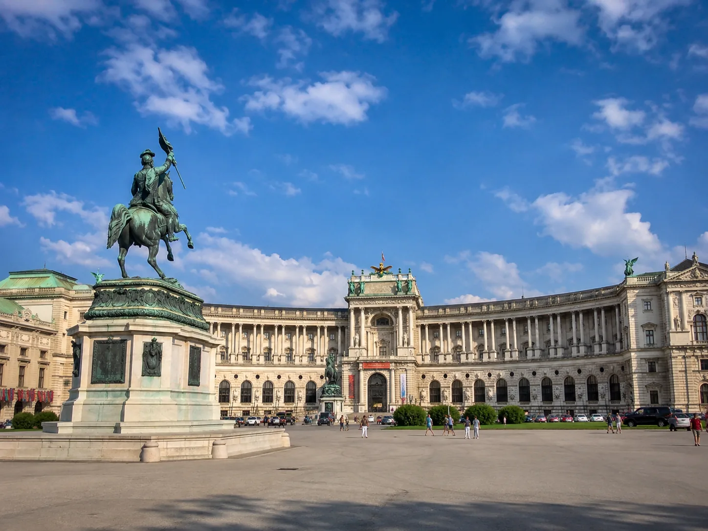 Heldenplatz and the Neue Burg, Vienna